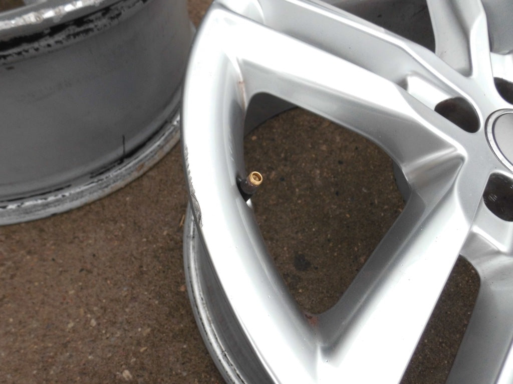 4x Alufelge 18 Zoll 8.0" 5x112 39ET Glanz Silber 4G0601025BL Audi C7 A4 B8 FEL7133535828ss