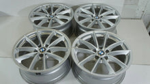 Laden Sie das Bild in den Galerie-Viewer, 4x Alufelge 17 Zoll 7.5" 5x112 27ET Glanz Silber 6868217 BMW Rim Wheel FEL3694575018cz