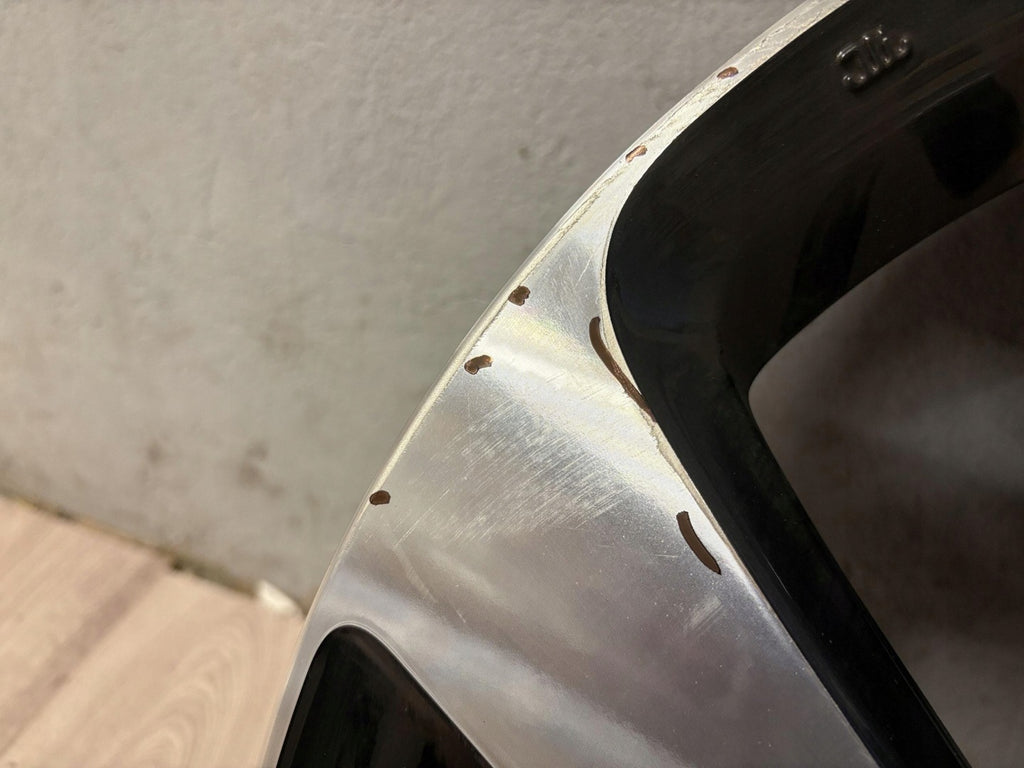 1x Alufelge 18 Zoll 5.0" 4x100 40ET Glanz Grau CMS1211-4 Toyota Aygo X Rim Wheel FEL8966055624co