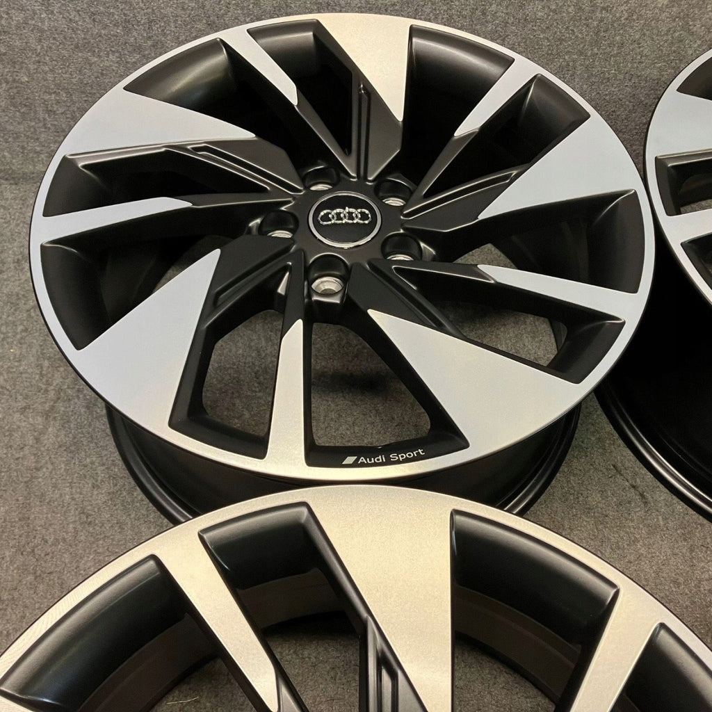4x Alufelge 18 Zoll 8.0" 5x112 46ET Matt Graphit 8Y0601025BB Audi A3 Rim Wheel FEL2071612753cm