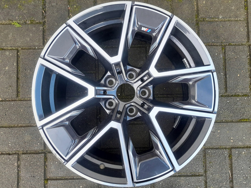 1x Alufelge 18 Zoll 8.5" 5x112 36ET Glanz Schwarz 8747286 BMW 4 G26 Rim Wheel FEL1021543099cb