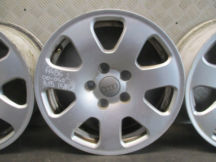 4x Alufelge 15 Zoll 6.0" 5x112 8E0601025 Audi A4 B6 Rim Wheel FEL8806582136dg