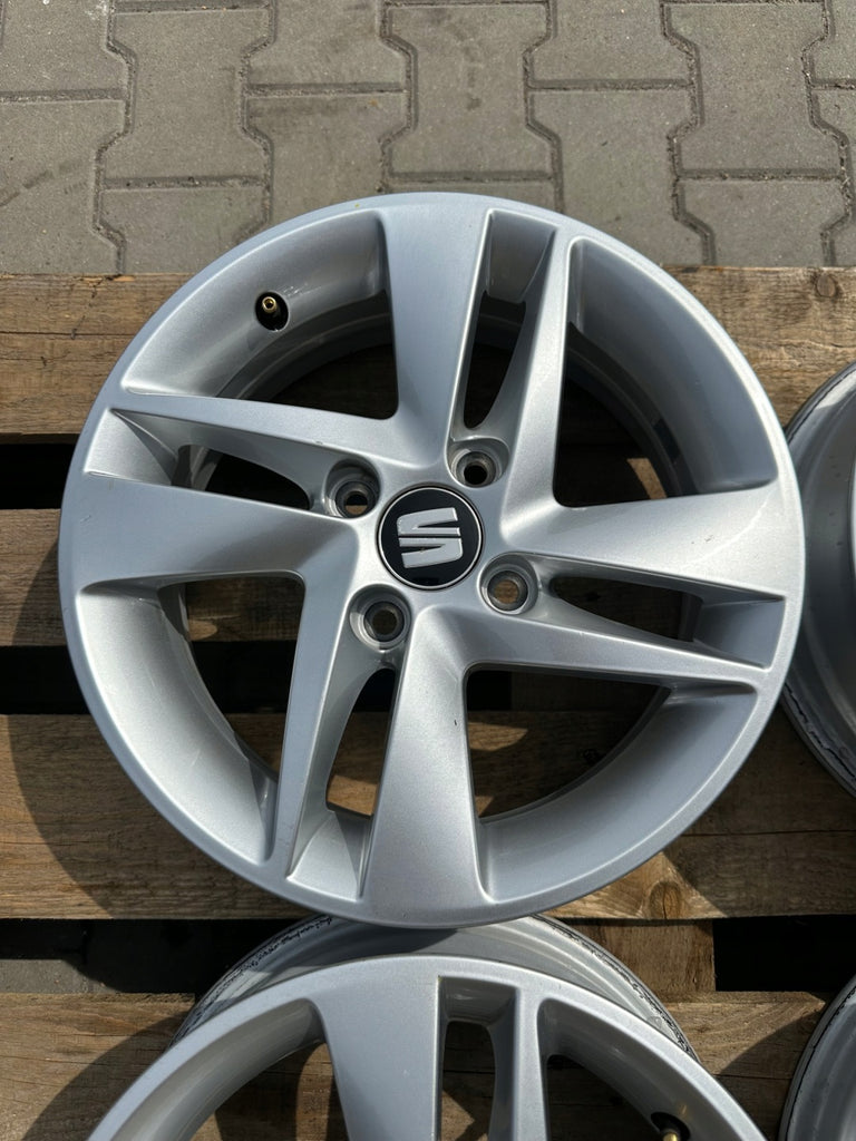 4x Alufelge 14 Zoll 5.0" 4x100 35ET 1SL601025 Seat Mii Rim Wheel FEL1663185643in