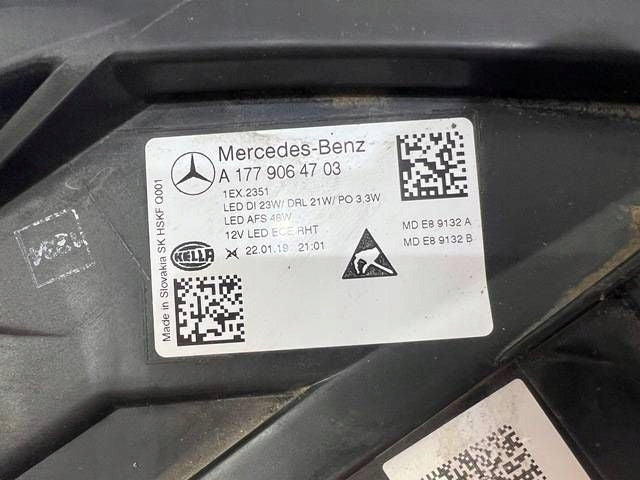 Frontscheinwerfer Mercedes-Benz W177 Links Scheinwerfer Headlight SCH1255987595rg