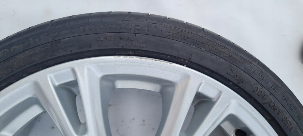 1x Alufelge 17 Zoll 7.0" 4x108 47,5ET Glanz Silber C1BC-MA Ford Fiesta Rim Wheel