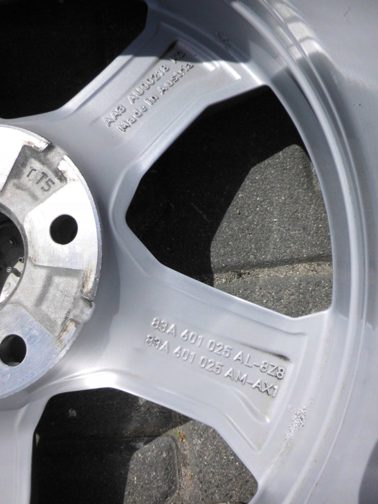4x Alufelge 17 Zoll 6.5" 5x112 Glanz 83A601025AM Audi Q3 Rim Wheel FEL6547453804gt
