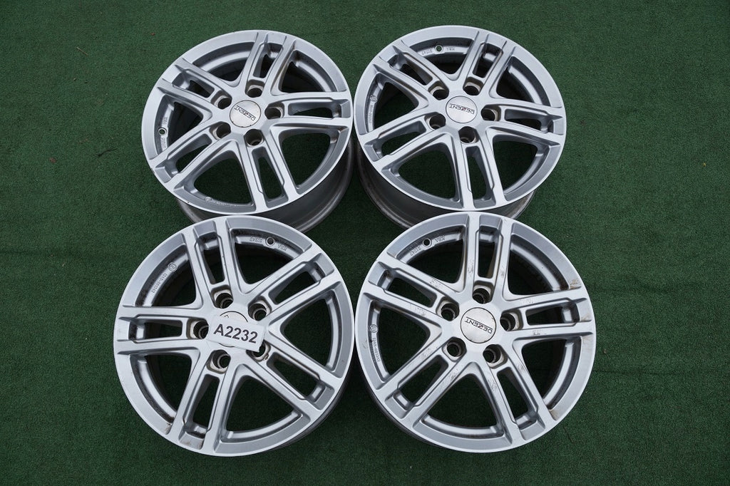 4x Alufelge 15 Zoll 6.0" 5x105 37ET Silber Opel Astra K Rim Wheel FEL7225862238fe