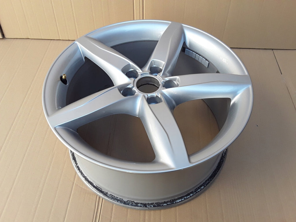 1x Alufelge 18 Zoll 8.0" 5x112 47ET Glanz Silber 8K0601025CD Audi A4 B8