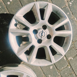 1x Alufelge 16 Zoll 4x100 13211453 Opel Corsa E Rim Wheel FEL3559634872fk