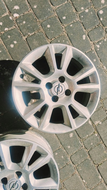 1x Alufelge 16 Zoll 4x100 13211453 Opel Corsa E Rim Wheel FEL3559634872fk