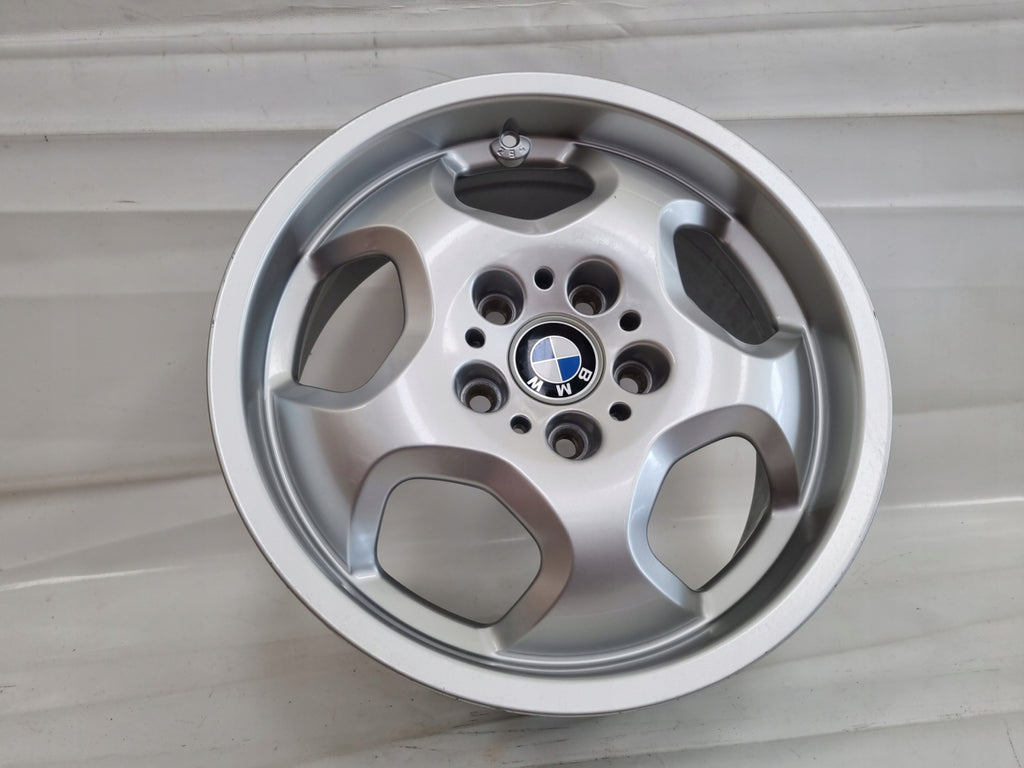 1x Alufelge 17 Zoll 7.0" 5x120 41ET Glanz Silber 2227295 BMW Rim Wheel FEL9684408895em