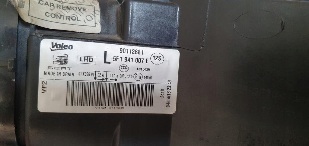 Frontscheinwerfer Seat Leon 5F1941007E LED Links Scheinwerfer Headlight