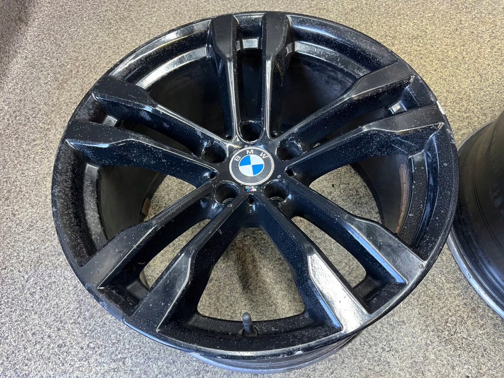 1x Alufelge 20 Zoll 11.0" 5x120 37ET Schwarz 7846789 BMW X5 E70 F15 Rim Wheel FEL9331368016aq