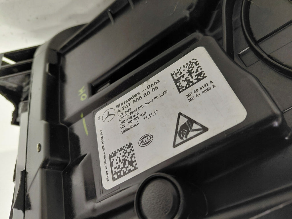 Frontscheinwerfer Mercedes-Benz W247 A2479062006 Full LED FALSE Headlight SCH7512421103wg