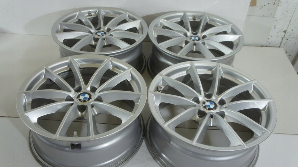 4x Alufelge 17 Zoll 7.5" 5x112 27ET Glanz Silber 6868217 BMW Rim Wheel FEL3694575018cz