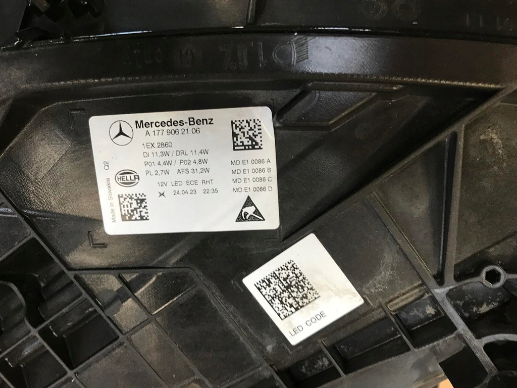 Frontscheinwerfer Mercedes-Benz W177 A1779062106 A1779062206 LED Ein Satz SCH9171467956ra