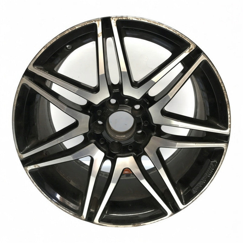 1x Alufelge 19 Zoll 8.5" 5x112 44ET Glanz Schwarz A2124011900 Mercedes-Benz W212