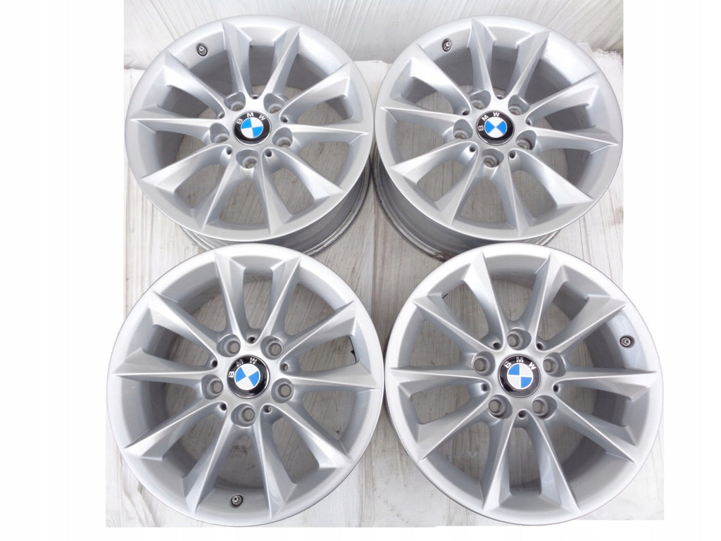 4x Alufelge 16 Zoll 7.0" 5x120 40ET Glanz Silber 6796200 BMW 2 F22 F23 1 F20 FEL1717091055jz
