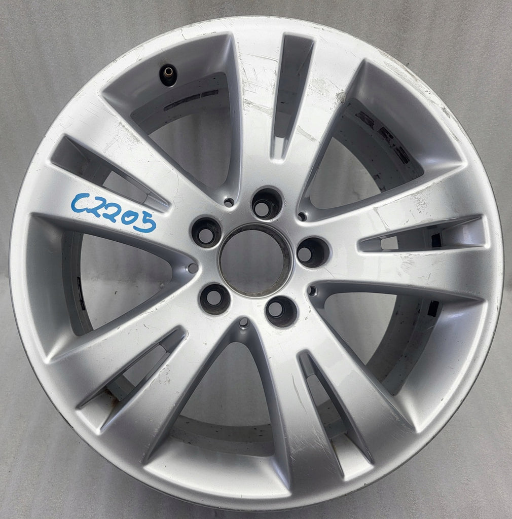 1x Alufelge 17 Zoll 7.5" 5x112 47ET Glanz Grau A2044010402 Mercedes-Benz W204 FEL4041041948zi
