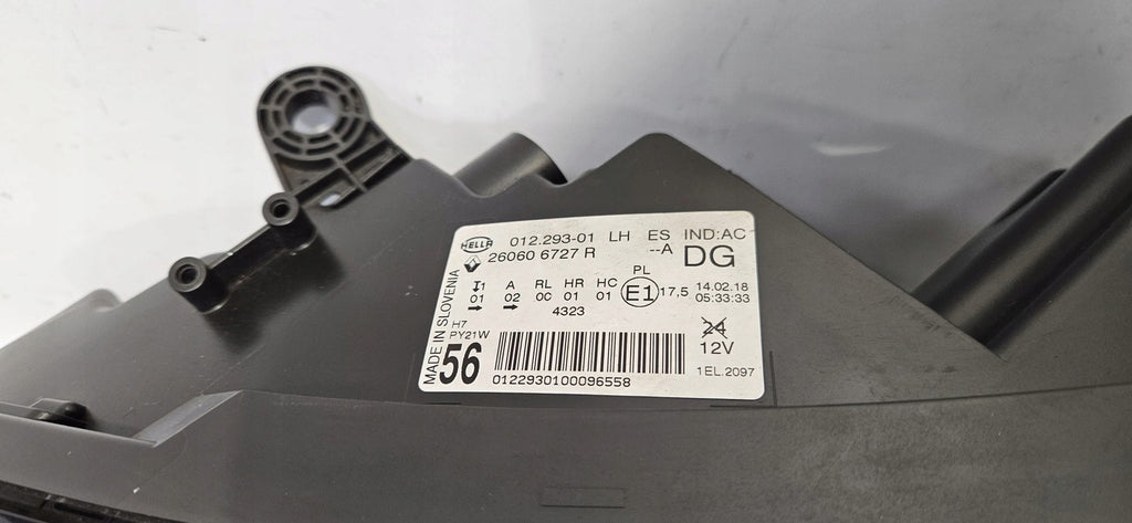 Frontscheinwerfer Renault Scenic 260606727R Links Scheinwerfer Headlight SCH2415290763xy