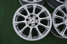 Load image into Gallery viewer, 4x Alufelge 16 Zoll 6.5" 5x112 38ET Glanz Silber A2054012400 Mercedes-Benz W205 FEL5754955709wc