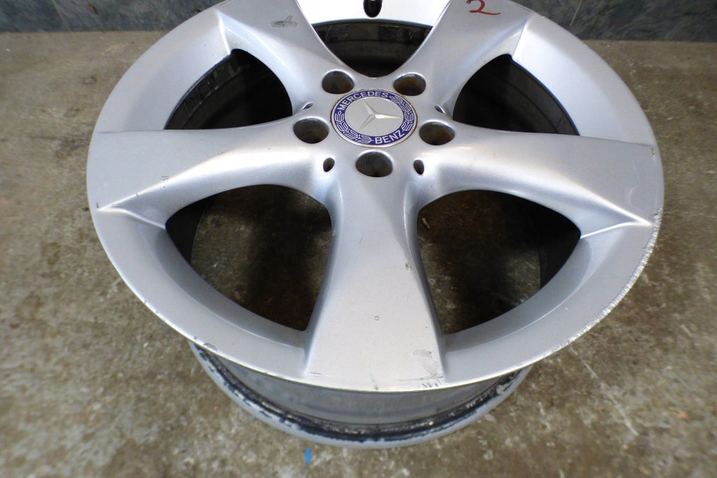1x Alufelge 17 Zoll 7.5" 5x112 A2464010502 Mercedes-Benz W246 Rim Wheel