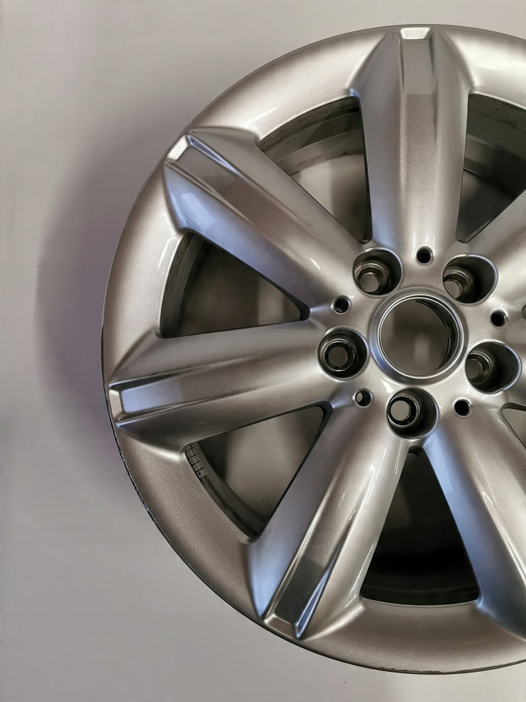 1x Alufelge 17 Zoll 6.5" 5x112 39ET Glanz Silber 6856041 Mini Countryman F60