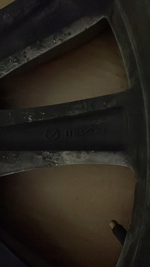 1x Alufelge 19 Zoll 7.5" 5x114.3 45ET Glanz Silber 9965-08-7590-CN Mazda