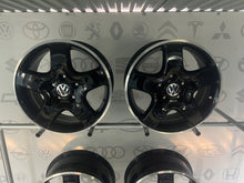 Laden Sie das Bild in den Galerie-Viewer, 4x Alufelge 17 Zoll 7.0" 5x120 55ET Glanz Schwarz 7H0601025C VW Caravelle FEL4251576372dz