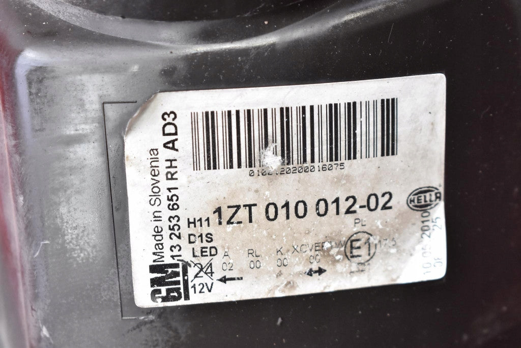 Frontscheinwerfer Opel Astra 13253651 FALSE Scheinwerfer Headlight SCH6638033106ea