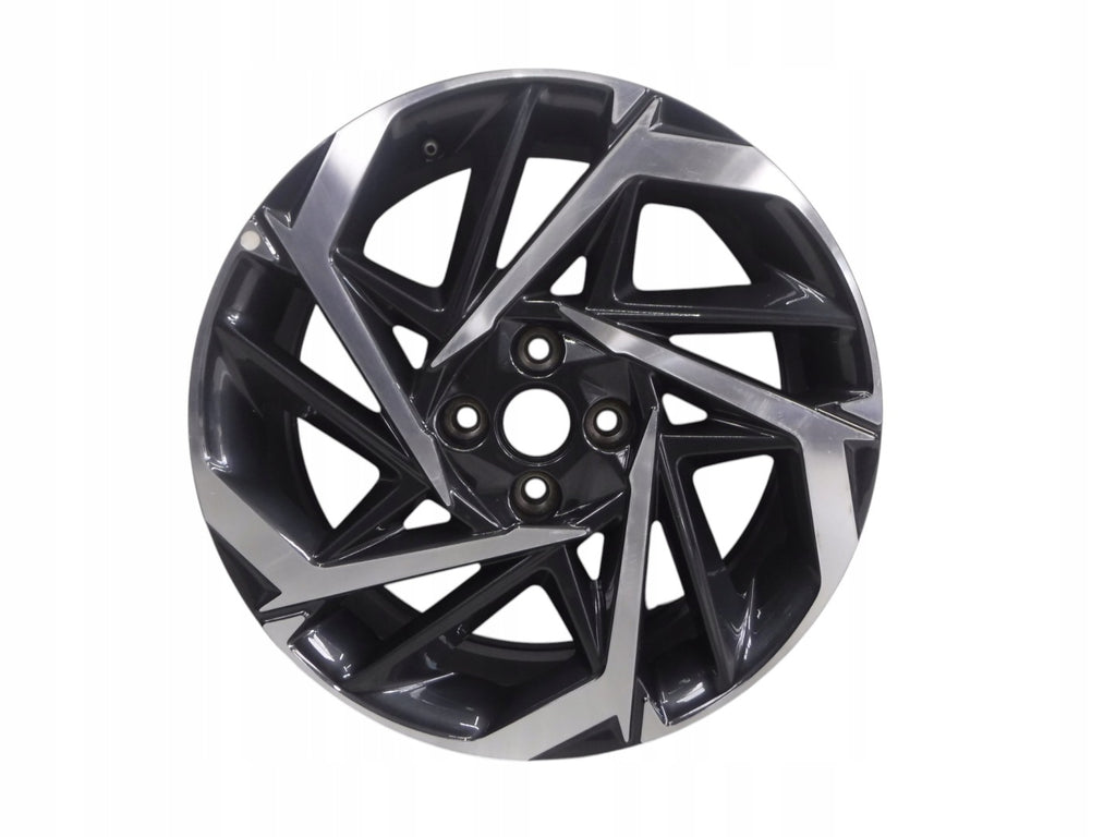 1x Alufelge 17 Zoll 7.0" 4x100 54ET Glanz Schwarz 52910-00300 Hyundai Mg FEL6345501814en