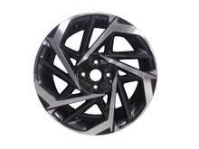 Laden Sie das Bild in den Galerie-Viewer, 1x Alufelge 17 Zoll 7.0" 4x100 54ET Glanz Schwarz 52910-00300 Hyundai Mg FEL6345501814en