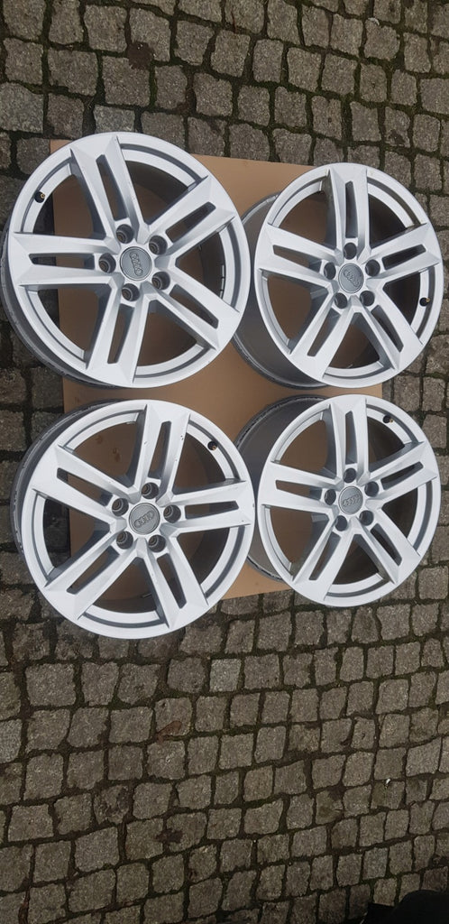 4x Alufelge 17 Zoll 7.0" 5x112 42ET Glanz Silber 8W0601025P Audi A4 B9 Rim Wheel FEL3410175482rb