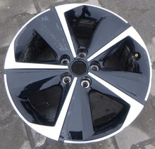 Laden Sie das Bild in den Galerie-Viewer, 1x Alufelge 17 Zoll 7.5" 5x108 44ET Glanz Schwarz 9847065380 Opel Astra FEL8661100584rn
