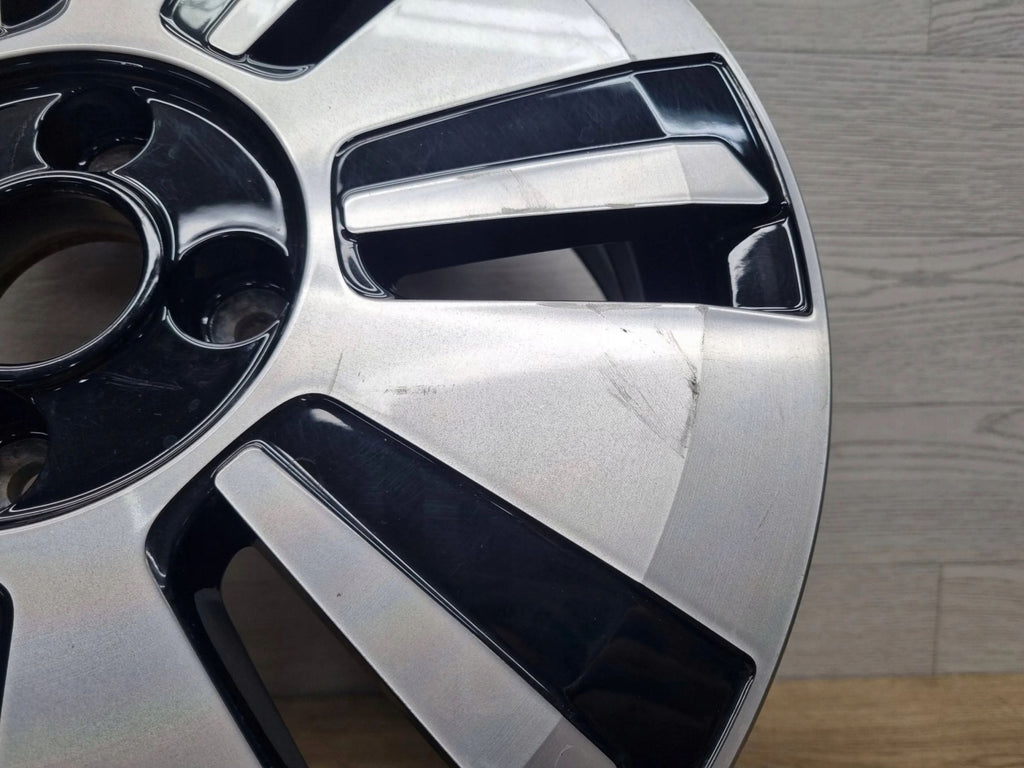 1x Alufelge 15 Zoll 5.0" 4x100 35ET Glanz Silber 1S0601025AH VW Up Rim Wheel FEL2183620089gc