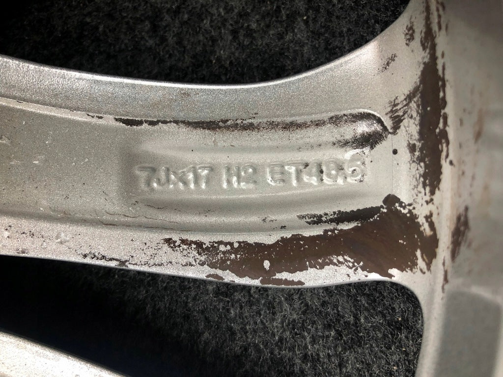 1x Alufelge 17 Zoll 7.0" 5x112 48ET A2054010200 Mercedes-Benz W205 A205 FEL7048412534ka