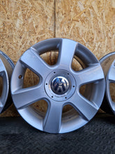 Laden Sie das Bild in den Galerie-Viewer, 4x Alufelge 16 Zoll 6.5" 5x112 50ET Glanz Silber 1T0601025C VW I Rim Wheel FEL2909002518he