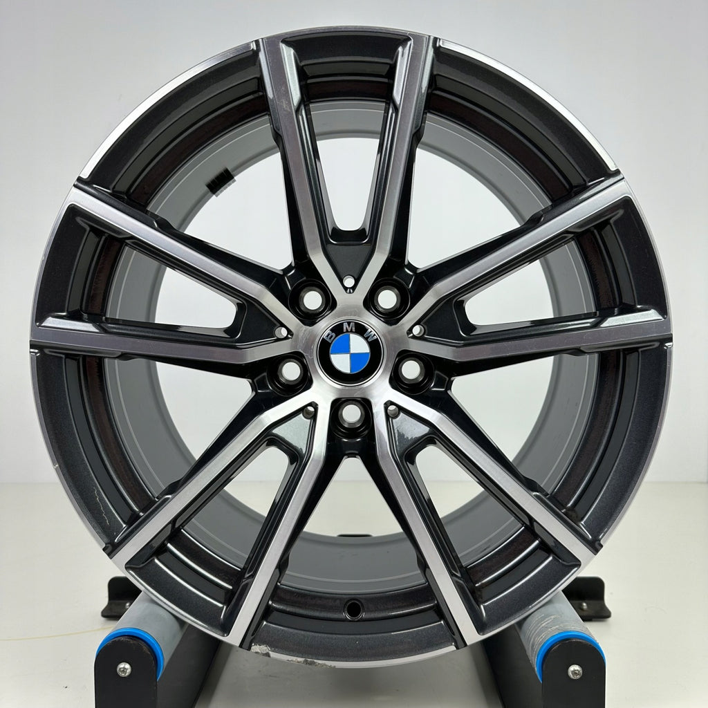 1x Alufelge 18 Zoll 8.5" 5x112 40ET Glanz Graphit 6897082 BMW G20 Mg Rim Wheel FEL2391552135vk