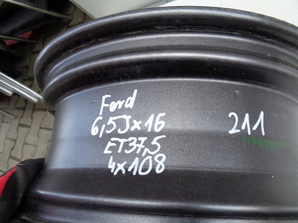 1x Alufelge 16 Zoll 6.5" 4x108 37,5ET Ford Rim Wheel