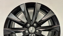 Laden Sie das Bild in den Galerie-Viewer, 1x Alufelge 17 Zoll 7.0&quot; 5x100 46ET Glanz Schwarz 5JJ601025 Skoda Rim Wheel