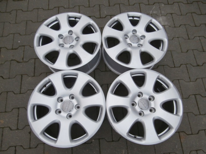4x Alufelge 18 Zoll 7.5" 5x130 53ET Audi Rim Wheel FEL1454208782vv