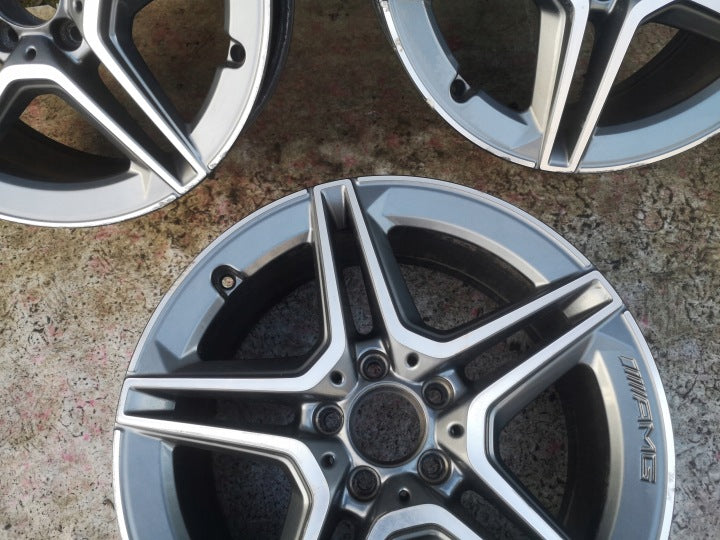 1x Alufelge 18 Zoll 8.0" 5x112 43ET A2134016300 Mercedes-Benz W213 Rim Wheel FEL9858954684lz