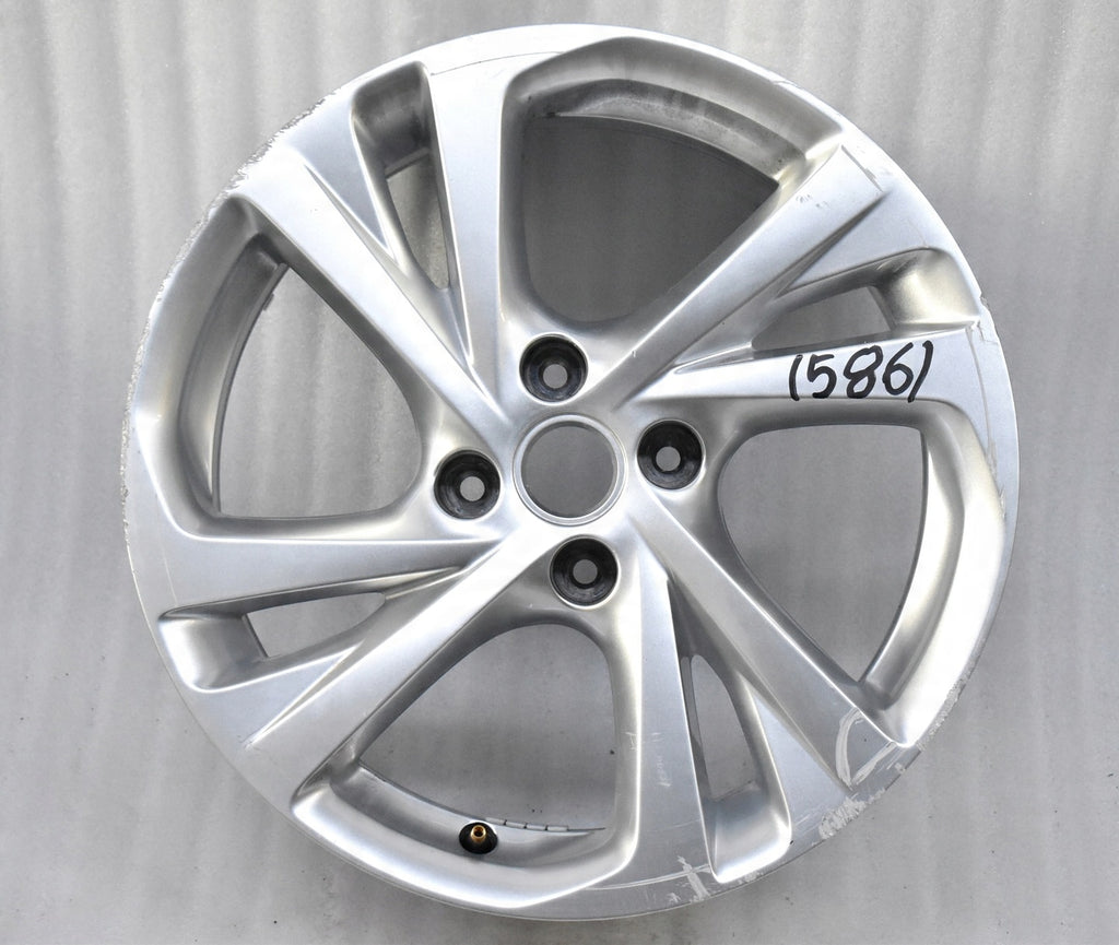 1x Alufelge 17 Zoll 7.0" 4x108 38ET Glanz Silber 39182182 Opel Corsa F Rim Wheel