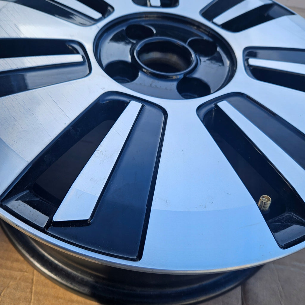 1x Alufelge 15 Zoll 5.0" 4x100 35ET Glanz Schwarz 1S0601025AH VW Rim Wheel FEL4265206916no