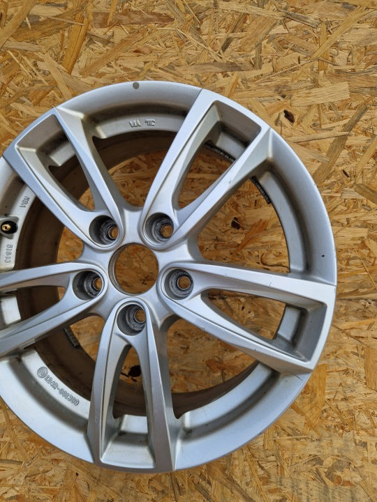 1x Alufelge 16 Zoll 6.5" 5x114.3 50ET KBA51643 Hyundai I Rim Wheel FEL8082568376fu