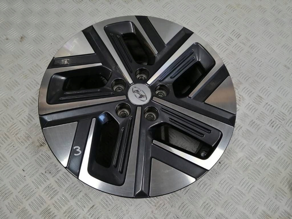1x Alufelge 17 Zoll 5x114.3 52910-DD100 Hyundai Kona Rim Wheel FEL8380354704bp