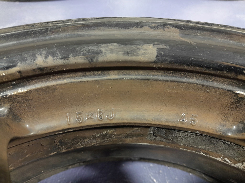 4x Alufelge 15 Zoll 8.0" 5x100 Toyota I Rim Wheel FEL2684671644qh