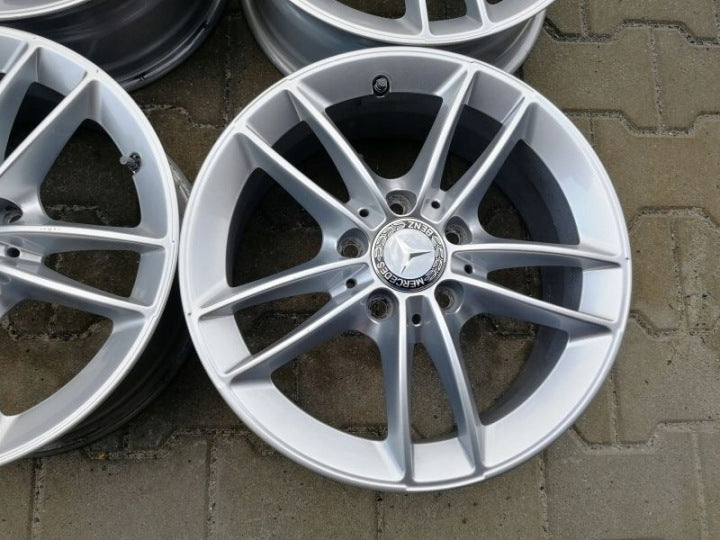 4x Alufelge 16 Zoll 6.5" 5x112 44ET A1774010100 Mercedes-Benz Cla Slc Rim Wheel FEL3983197543jk