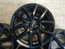 Load image into Gallery viewer, 4x Alufelge 17 Zoll 7.5" 5x112 40ET Glanz Schwarz KBA49355 Audi Mini Rim Wheel FEL6527967917vt