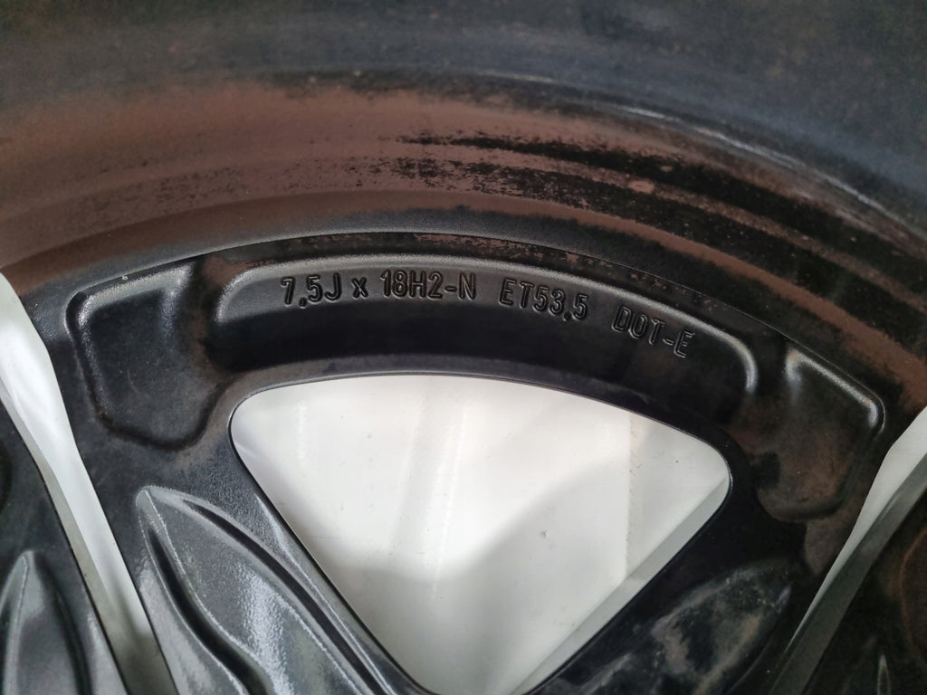 1x Alufelge 18 Zoll 7.5" 5x112 53 5ET A2434011700 Mercedes-Benz Eqa Rim Wheel FEL3636304558ky